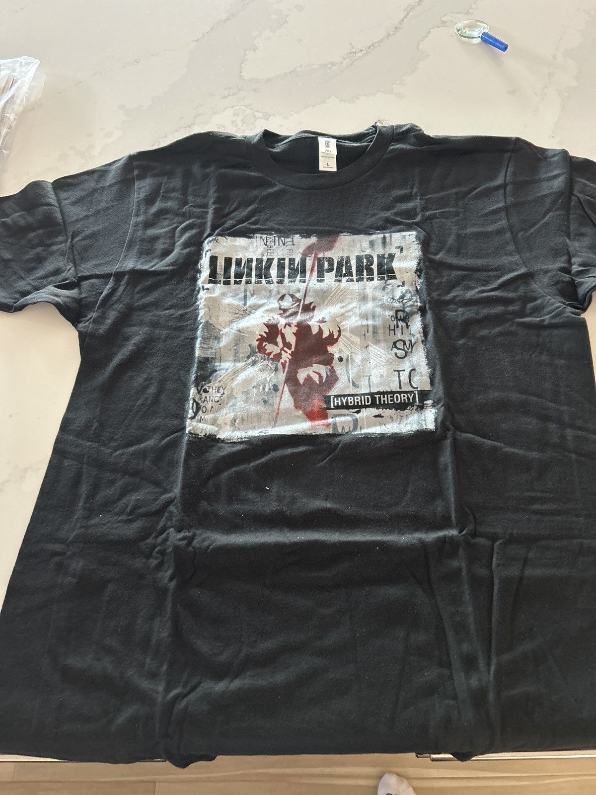 Band Tees × Vintage Black Linkin Park tee Size US L / EU 52-54 / 3 - 1 Thumbnail