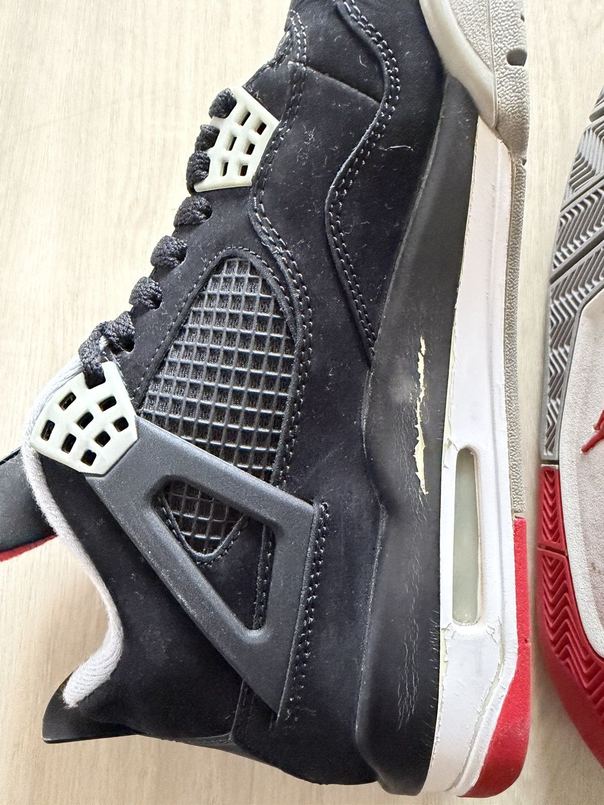 Jordan Brand 2012 Jordan 4 Retro Bred Sz 9.5 With Original Box Size US 9.5 / EU 42-43 - 9 Thumbnail