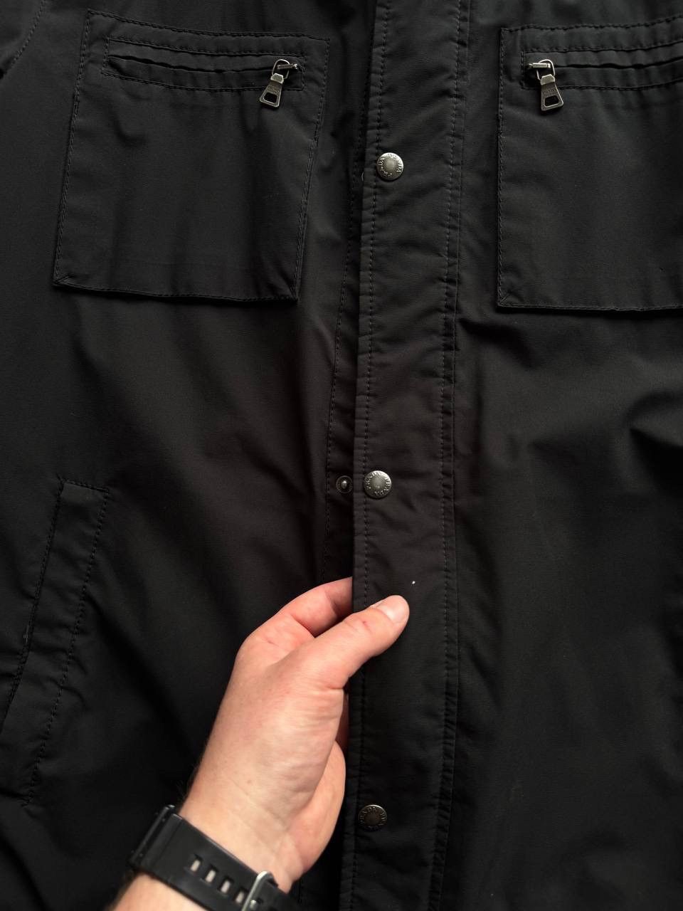 Prada art SGA848 wind stopper waterproof coat jacket size 56