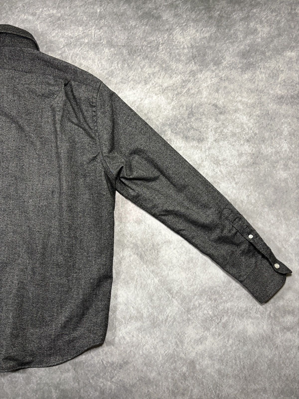 Vintage Cargo Shirt Multi Pocket Button Up Speckled Quilt Lined John Size US M / EU 48-50 / 2 - 15 Thumbnail