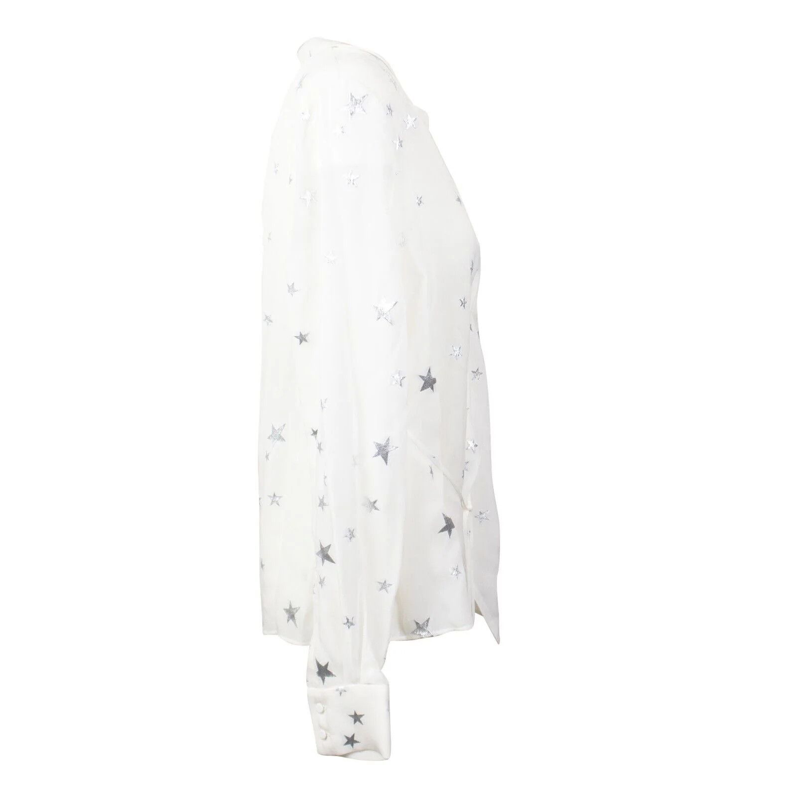 Amiri o1y0425 Blouse in White Size XS / US 0-2 / IT 36-38 - 4 Thumbnail