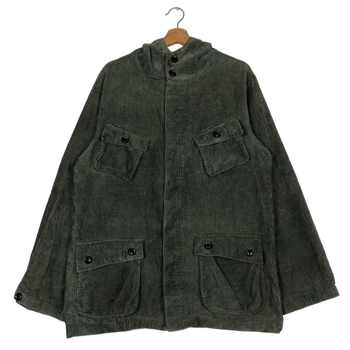 Japanese Brand 🔥Vintage UP Start Japan Cargo Jacket Military Slant Pocket Size US M / EU 48-50 / 2 - 1 Thumbnail