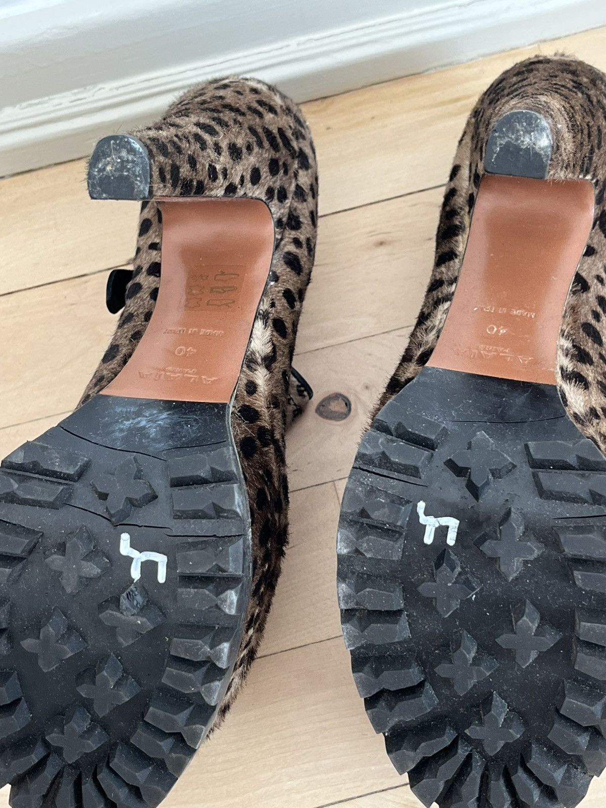 Alaia Archive Alaïa Leopard Calf Hair Platform Boots IT 40 Size US 10 / IT 40 - 6 Thumbnail