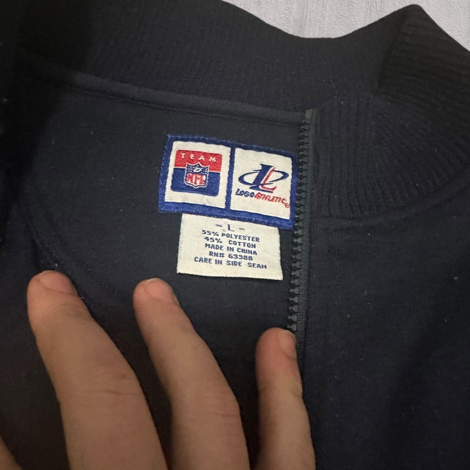 Logo Athletic Chicago Bears logo athletic quarter zip Size US L / EU 52-54 / 3 - 2 Thumbnail