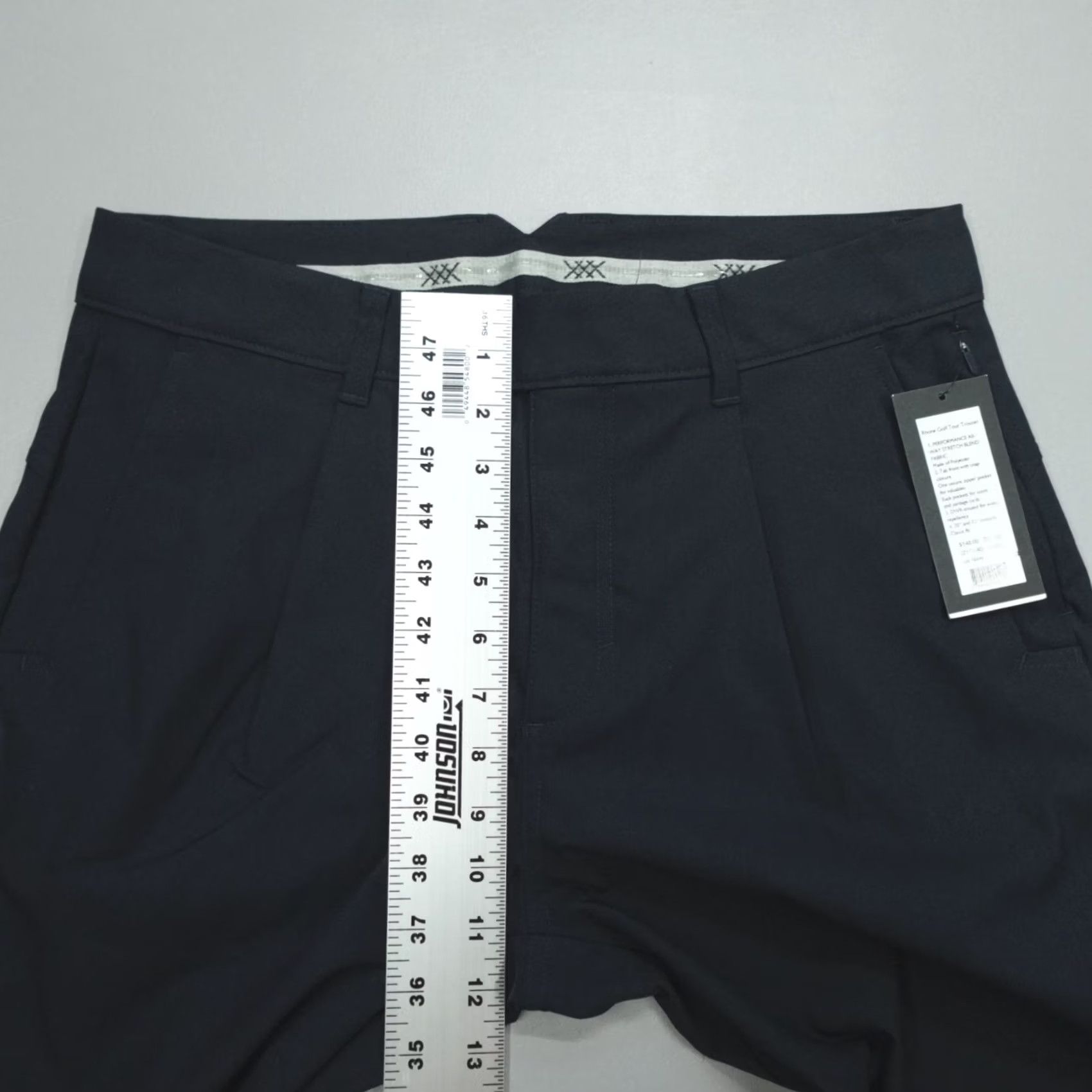 Rhone Rhone Golf Tour Trouser Pants True Navy 31x32 Regular Fit Water Resistant Chino Classic Men Pants Shoes? Size US 31 - 7 Thumbnail