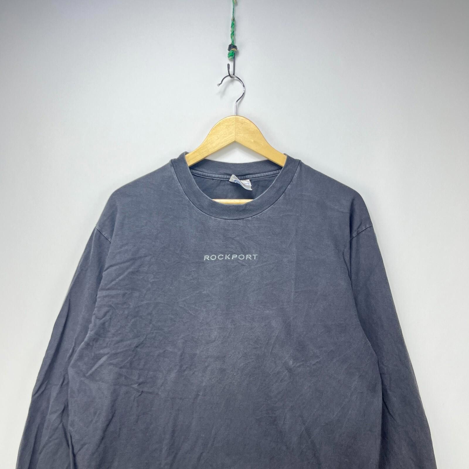 Vintage Vintage '90s Rockport Faded Black Long Sleeve Shirt Large Size US L / EU 52-54 / 3 - 2 Thumbnail