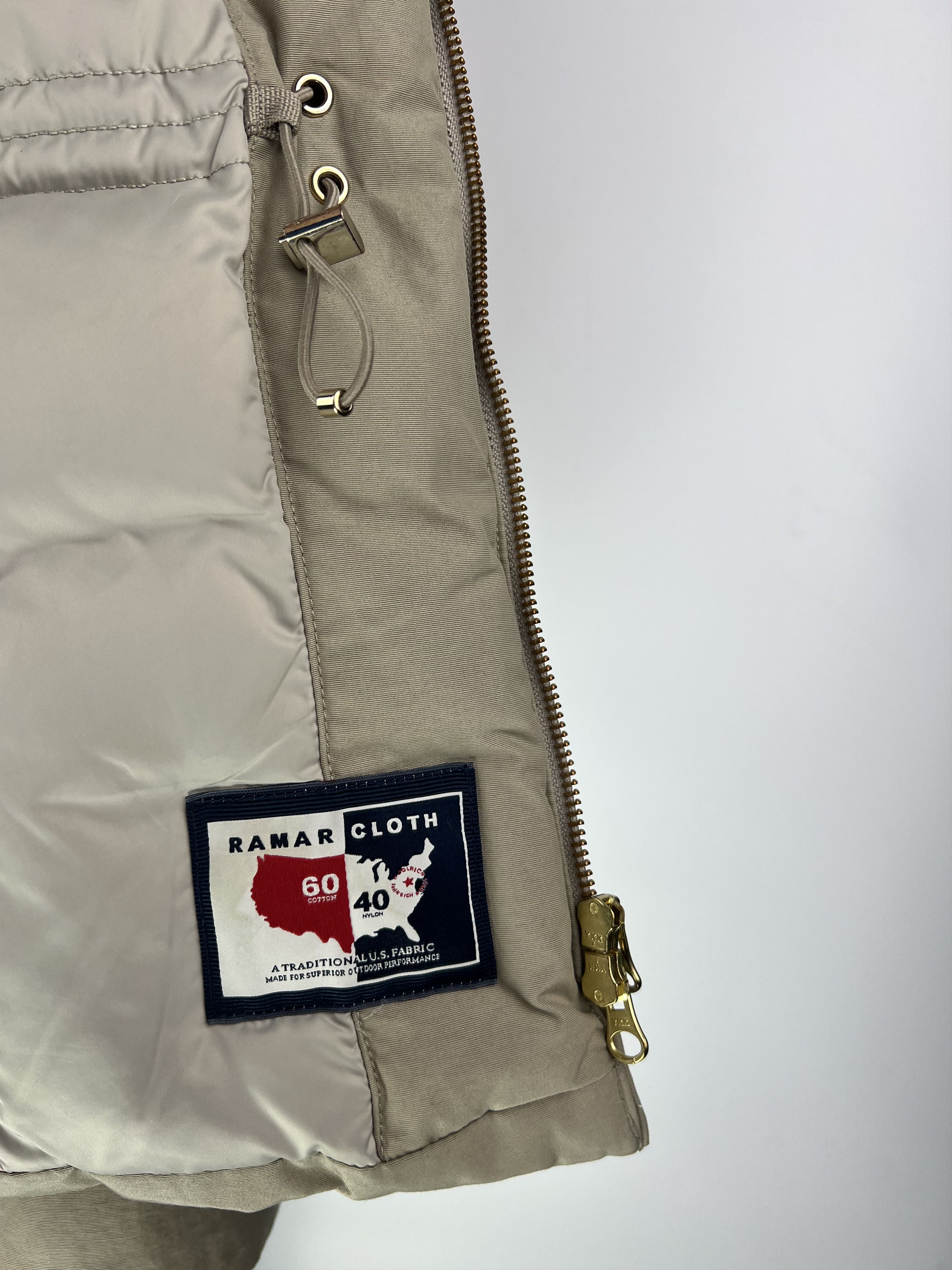 Woolrich Woolen Mills Woolrich Women's Beige Down Hooded Jacket Size L / US 10 / IT 46 - 6 Thumbnail