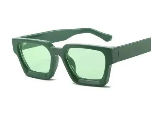 Electric Visual Green Squared Polarized Sunglasses Size ONE SIZE - 3 Thumbnail