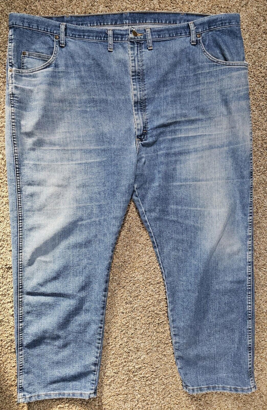 Wrangler Wrangler Rugged Wear Denim Men's 52x30 Light Wash Size US 44 / EU 60 - 1 Thumbnail