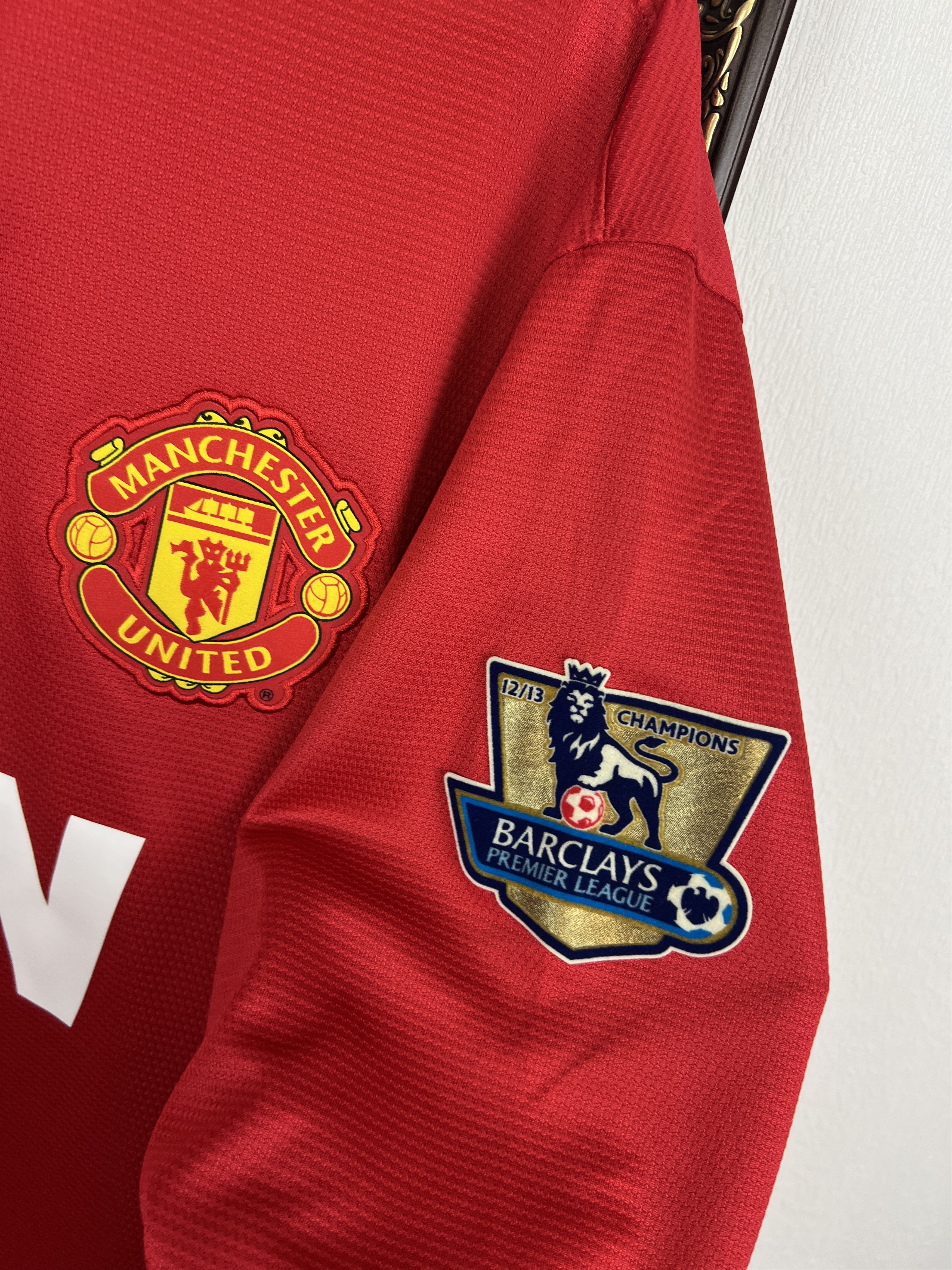 Nike Manchester United football shirt Long Sleeve Jersey Size 3XL Size US XXL / EU 58 / 5 - 4 Thumbnail