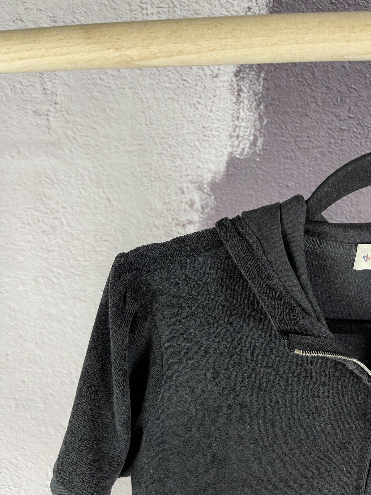 Moncler Moncler vintage towel style hooded full zip tee shirt Size XL / US 12-14 / IT 48-50 - 12 Thumbnail