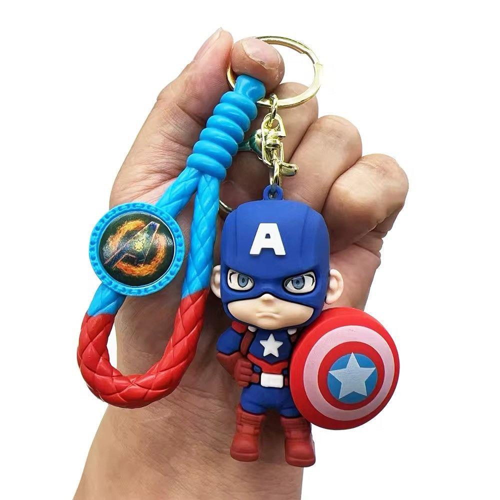 Japanese Brand × Jewelry Captain America Movie Figures Keychain Size ONE SIZE - 5 Thumbnail