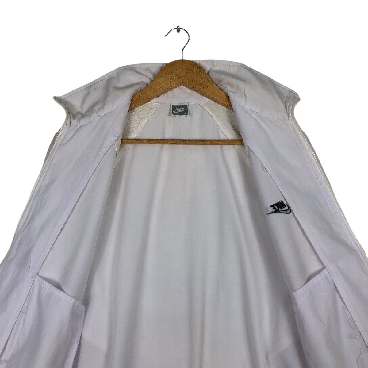 Japanese Brand × Nike × Vintage Vintage Nike Sweater Jacket Windbreaker Japan Production Size US L / EU 52-54 / 3 - 12 Thumbnail