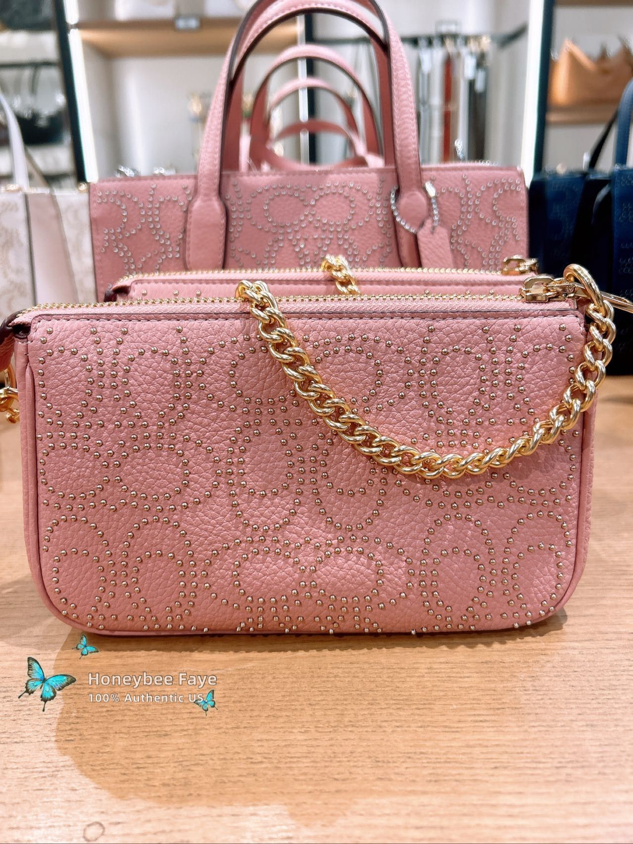 Coach NWT Coach Nolita 19 With Signature Rivets CX262 Size ONE SIZE - 4 Thumbnail
