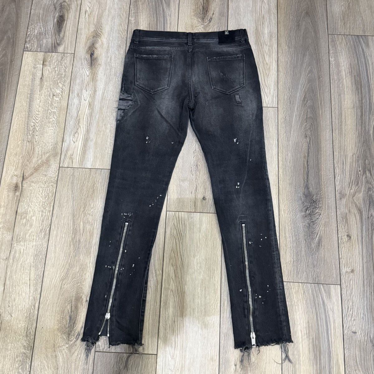 Alyx Alyx Studio Zip Back Distressed Jeans Size US 30 / EU 46 - 2 Thumbnail