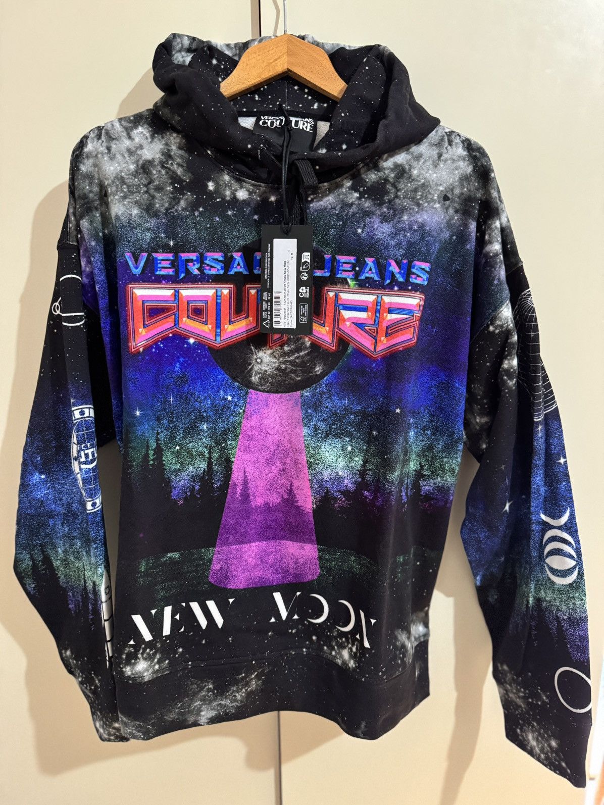 Versace Jeans Couture Versace Jeans Couture “New Moon” Hoodie – Size M Size US M / EU 48-50 / 2 - 1 Thumbnail