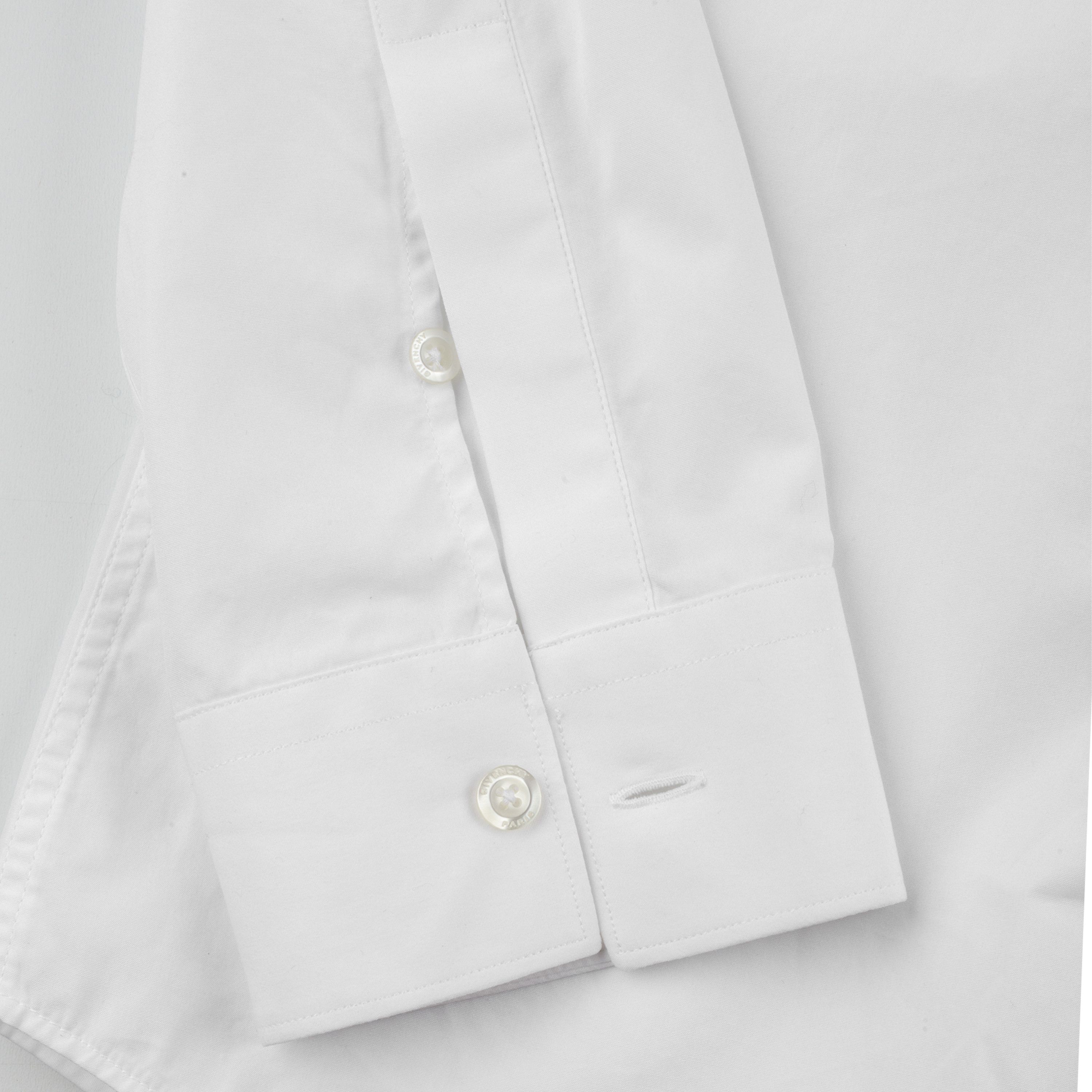 Givenchy Givenchy Paris Long Sleeve Stars Button Up White Shirt (M/L) Size US M / EU 48-50 / 2 - 5 Thumbnail