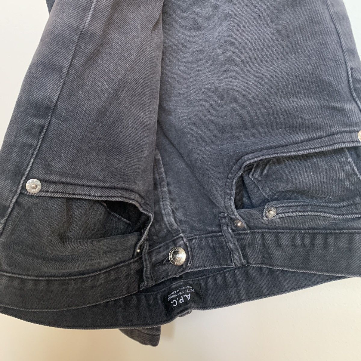 A.P.C. Faded Slim Denim Size US 31 - 2 Thumbnail