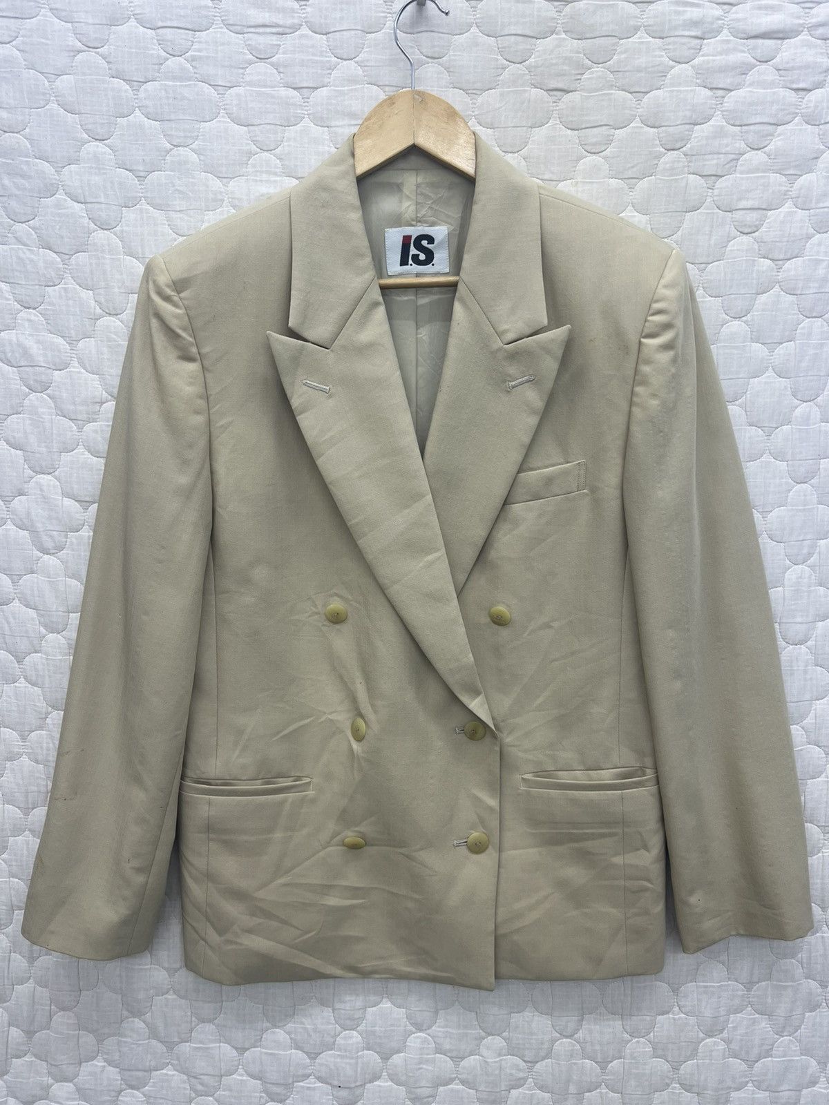 Issey Miyake ARCHIVES🔥🔥🔥VTG ISSEY MIYAKE DOUBLE BREASTED BLAZER Size US M / EU 48-50 / 2 - 1 Thumbnail