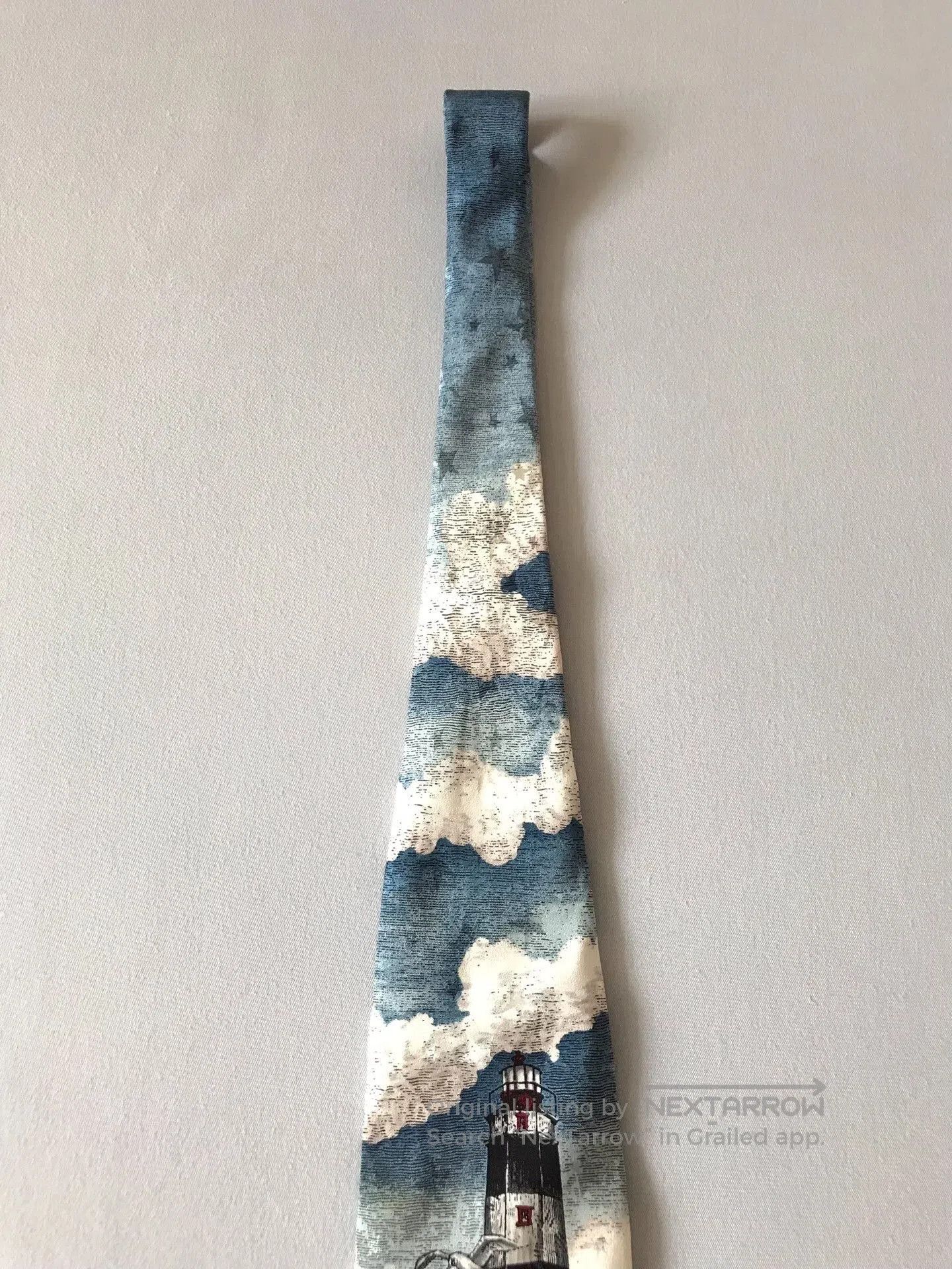 Vintage Vintage American Tango Silk Lighthouse Tie. Size ONE SIZE - 5 Thumbnail