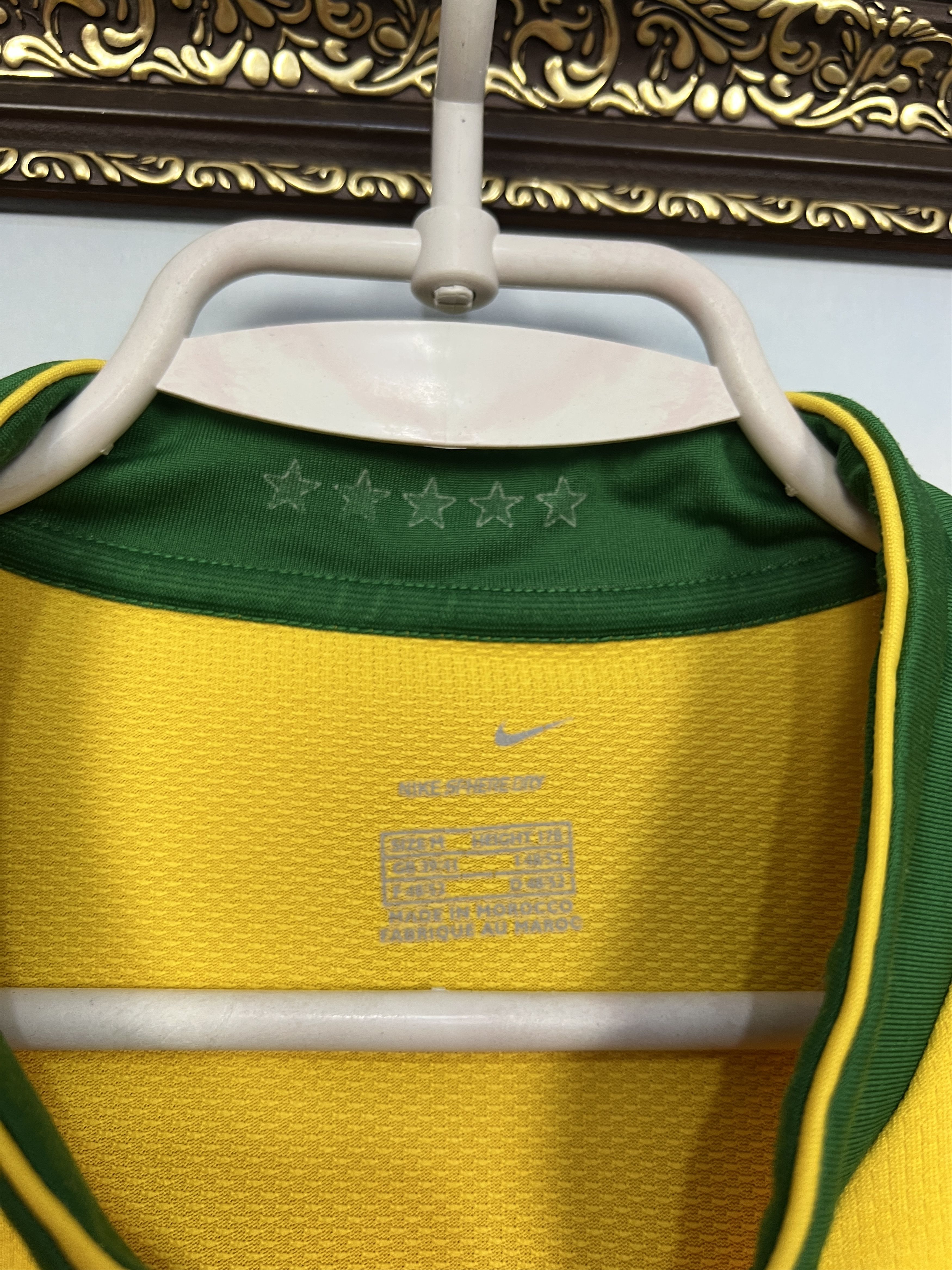 Nike Brazil football shirt 2006 Soccer Jersey National Trikot Size US M / EU 48-50 / 2 - 5 Thumbnail