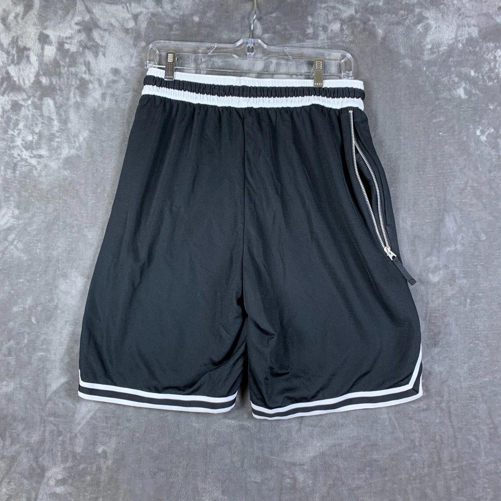 Nike Nike Dri-FIT DNA Black Wht Trim Mens Bball Shorts Sz. M (330 Size US 32 / EU 48 - 2 Thumbnail