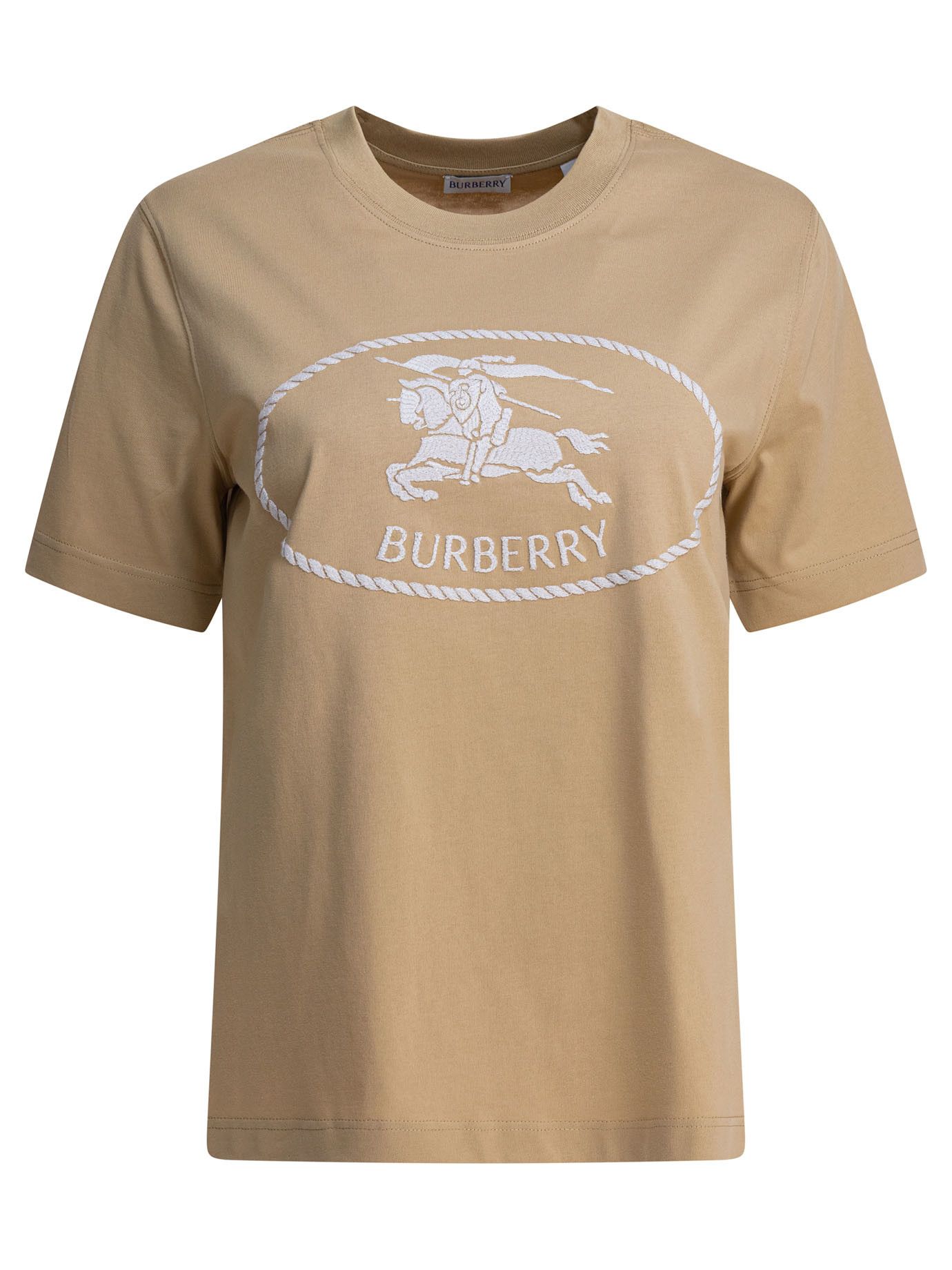 T-Shirt With Knight Stamp
