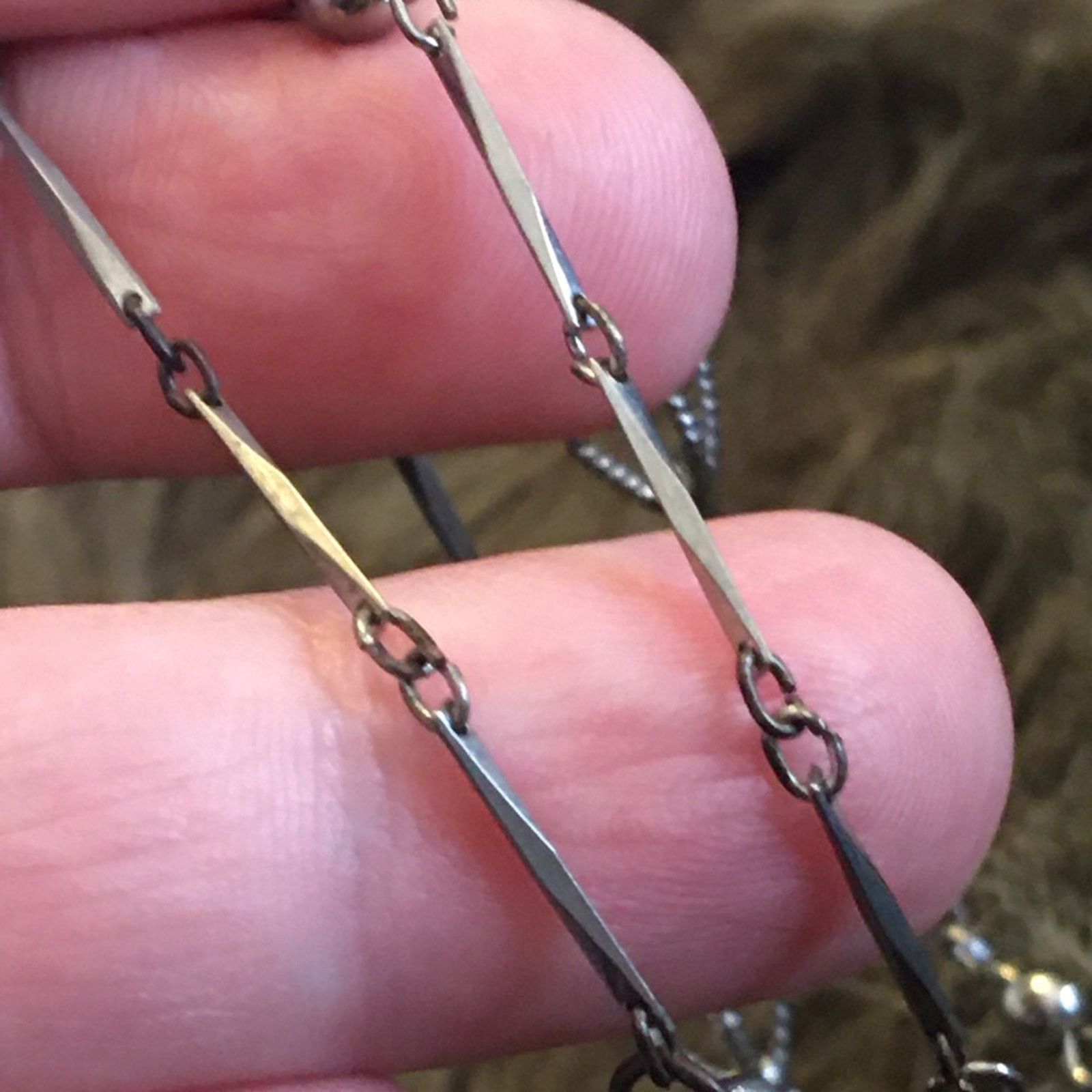 Vintage Vintage 70s silver filigree cage chain necklace Size ONE SIZE - 7 Thumbnail