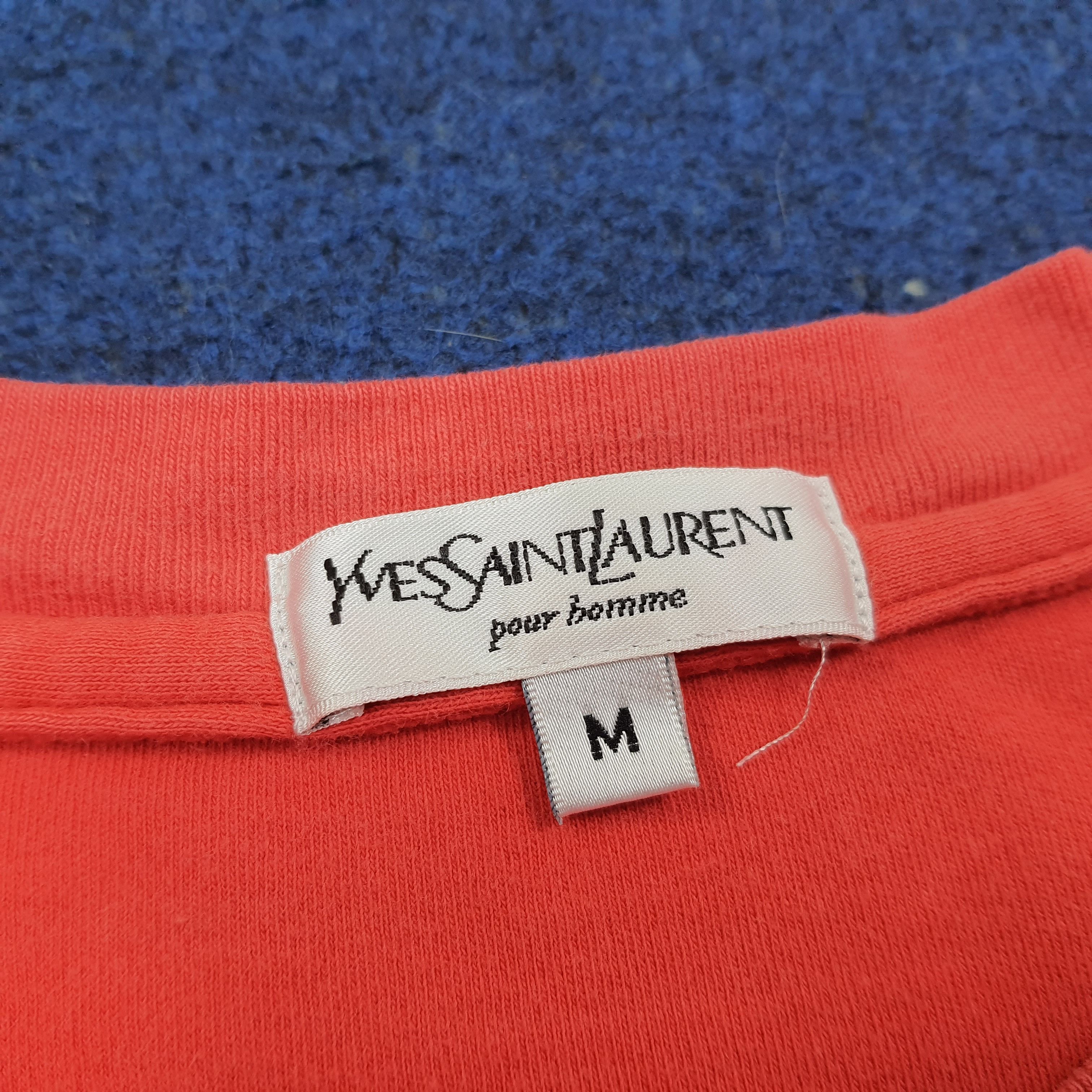 Yves Saint Laurent Vintage Yves Saint Laurent YSL Designer Tshirt C239N55 Size US L / EU 52-54 / 3 - 4 Thumbnail