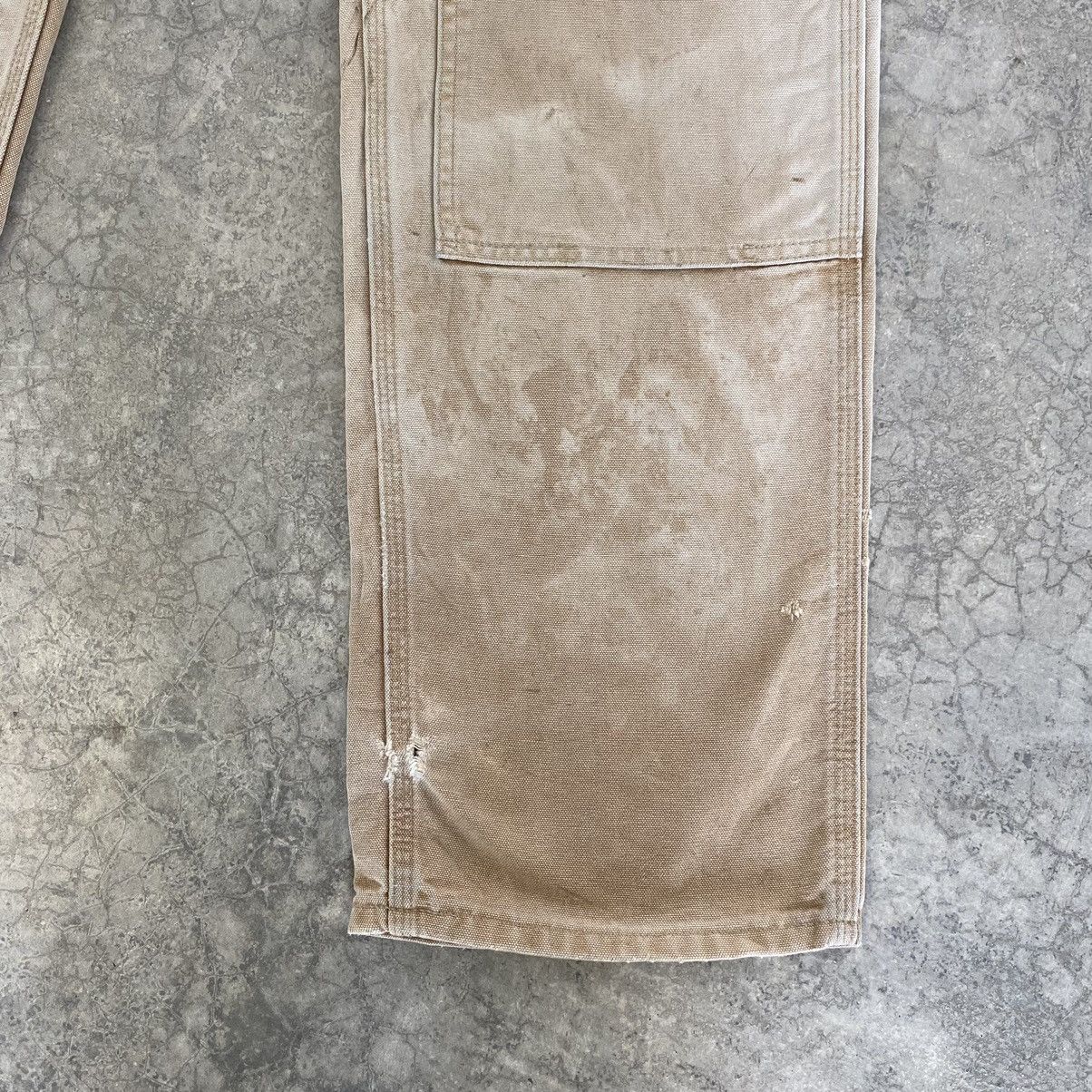Carhartt VTG Carhartt Double Knee Faded Dirty Carpenter Pants Size US 36 / EU 52 - 10 Thumbnail