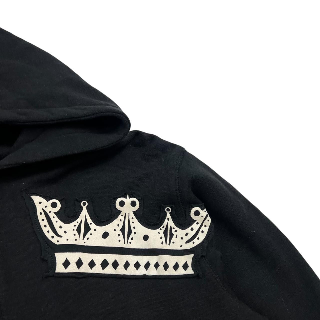 Stussy Vintage 2000s Stussy Crown Skull Zip Up Hoodie - Large Size US L / EU 52-54 / 3 - 5 Thumbnail