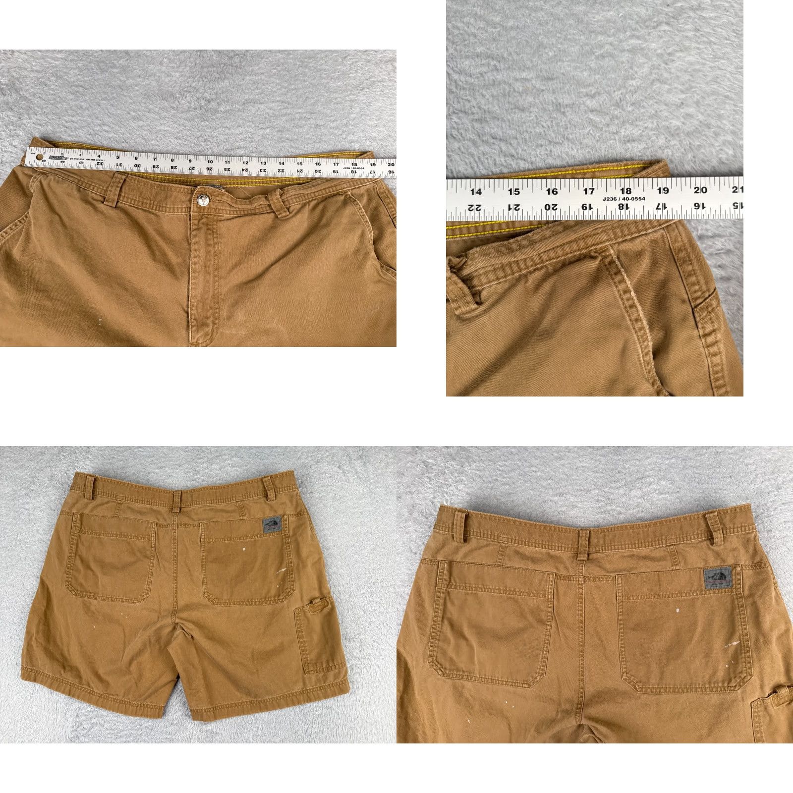 The North Face The North Face Shorts Men 40 Brown Chino 100% Cotton Twill Cargo Pocket Regular Fit Casual Shorter Length 10 in Vintage: No Size US 40 / EU 56 - 9 Thumbnail