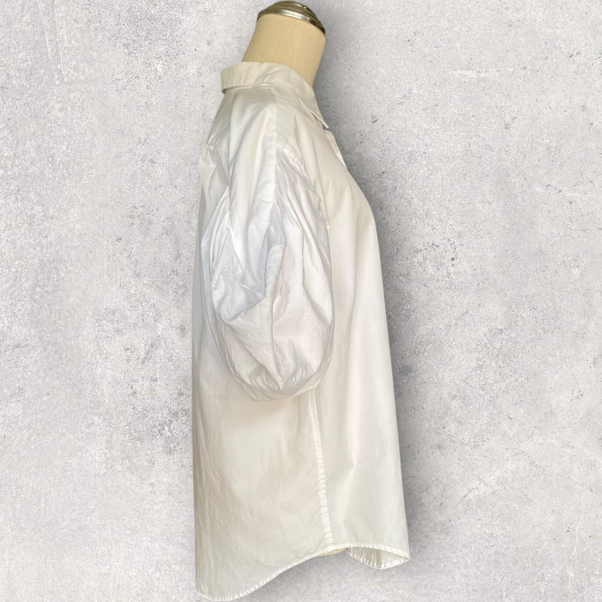 Comme des Garcons Vintage 90’s Ruffle Sleeve Shirt Size M / US 6-8 / IT 42-44 - 2 Thumbnail