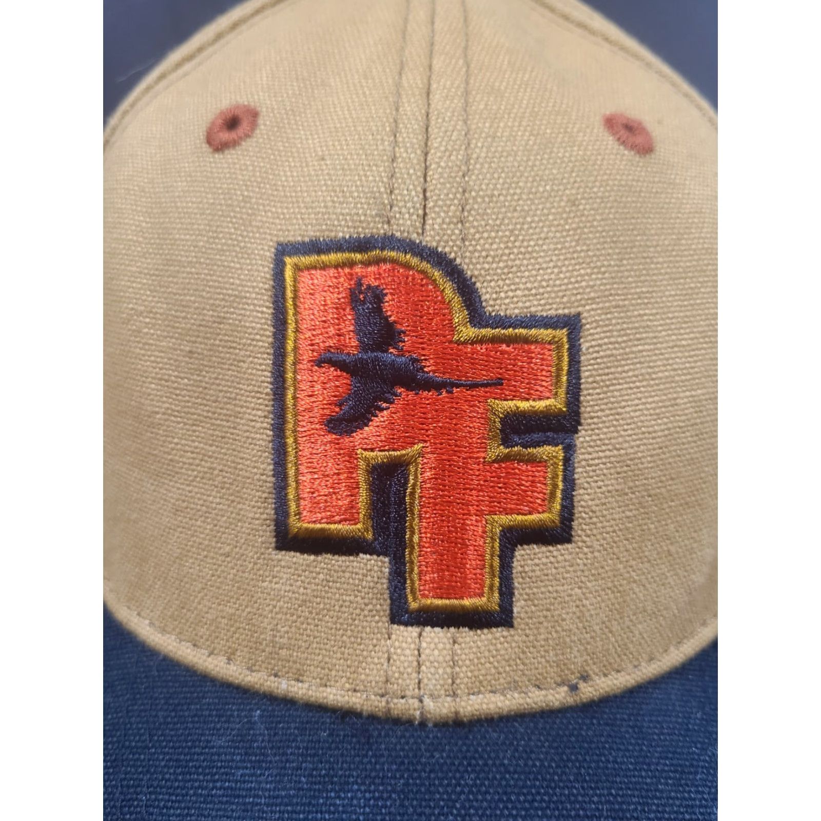 Forever 21 Pheasants Forever Baseball Cap Hat Black 100%Cotton Adjustable Strap Embroidered Canvas Men Cap Sports Logo Casual Workwear Travel Men Size ONE SIZE - 2 Thumbnail