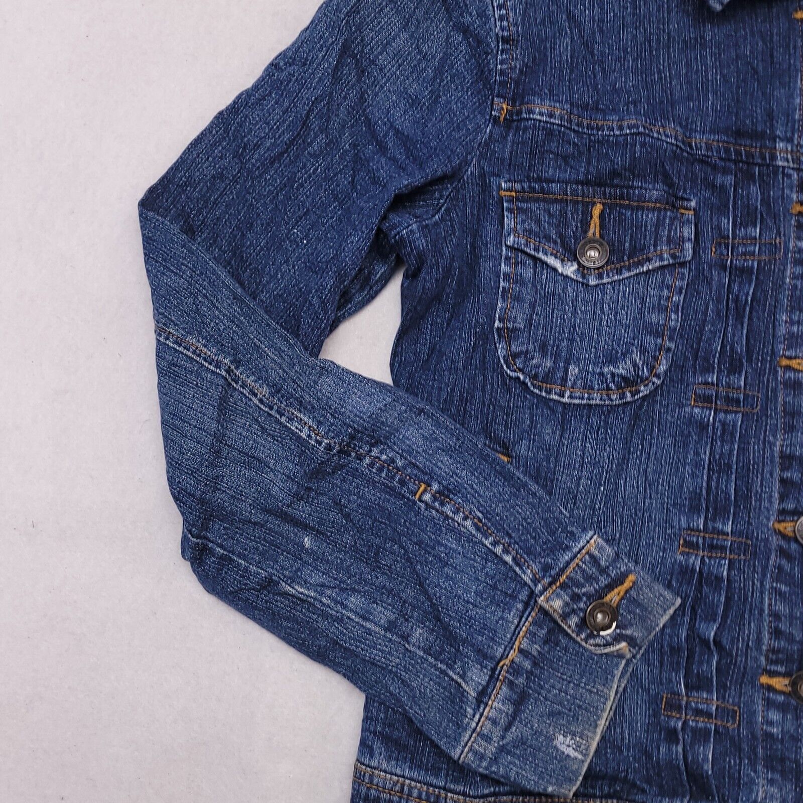 St. Johns Bay St Johns Bay Button Up Jean Jacket Womens Size Small S Blue Size S / US 4 / IT 40 - 4 Thumbnail