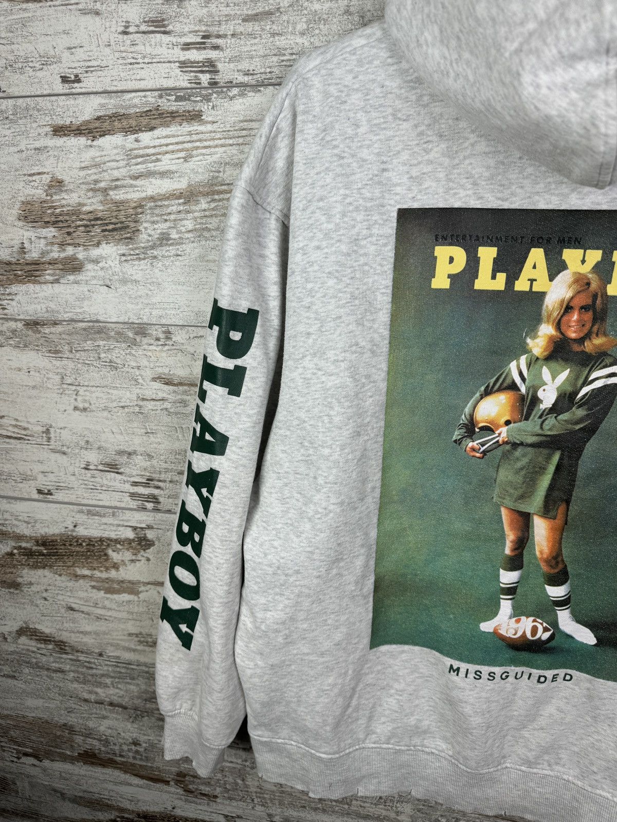 Japanese Brand Mens Vintage Playboy zip hoodie big logo jacket sweatshirt Size US S / EU 44-46 / 1 - 11 Thumbnail