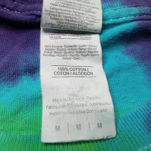 Band Tees Government Mule Summer Tour 2018 Tie Dye T-Shirt Size US M / EU 48-50 / 2 - 4 Thumbnail