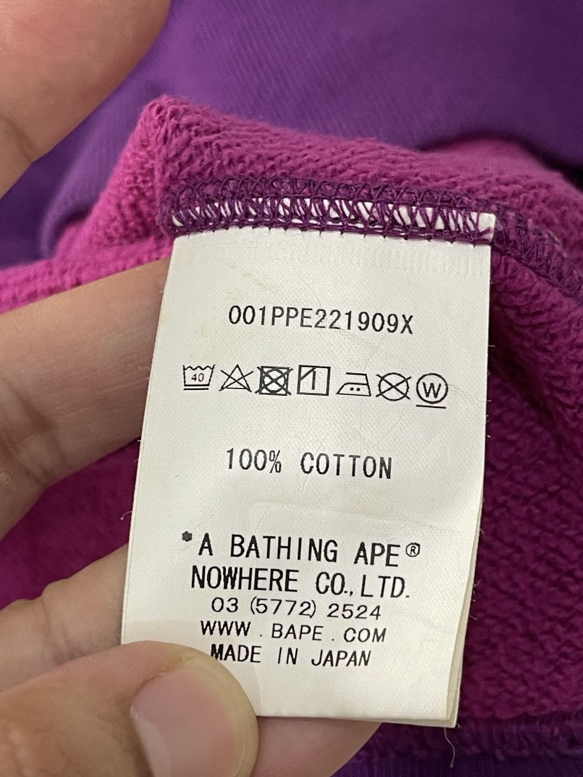 Undefeated BAPE x Undefeated purple camo Size US M / EU 48-50 / 2 - 8 Thumbnail