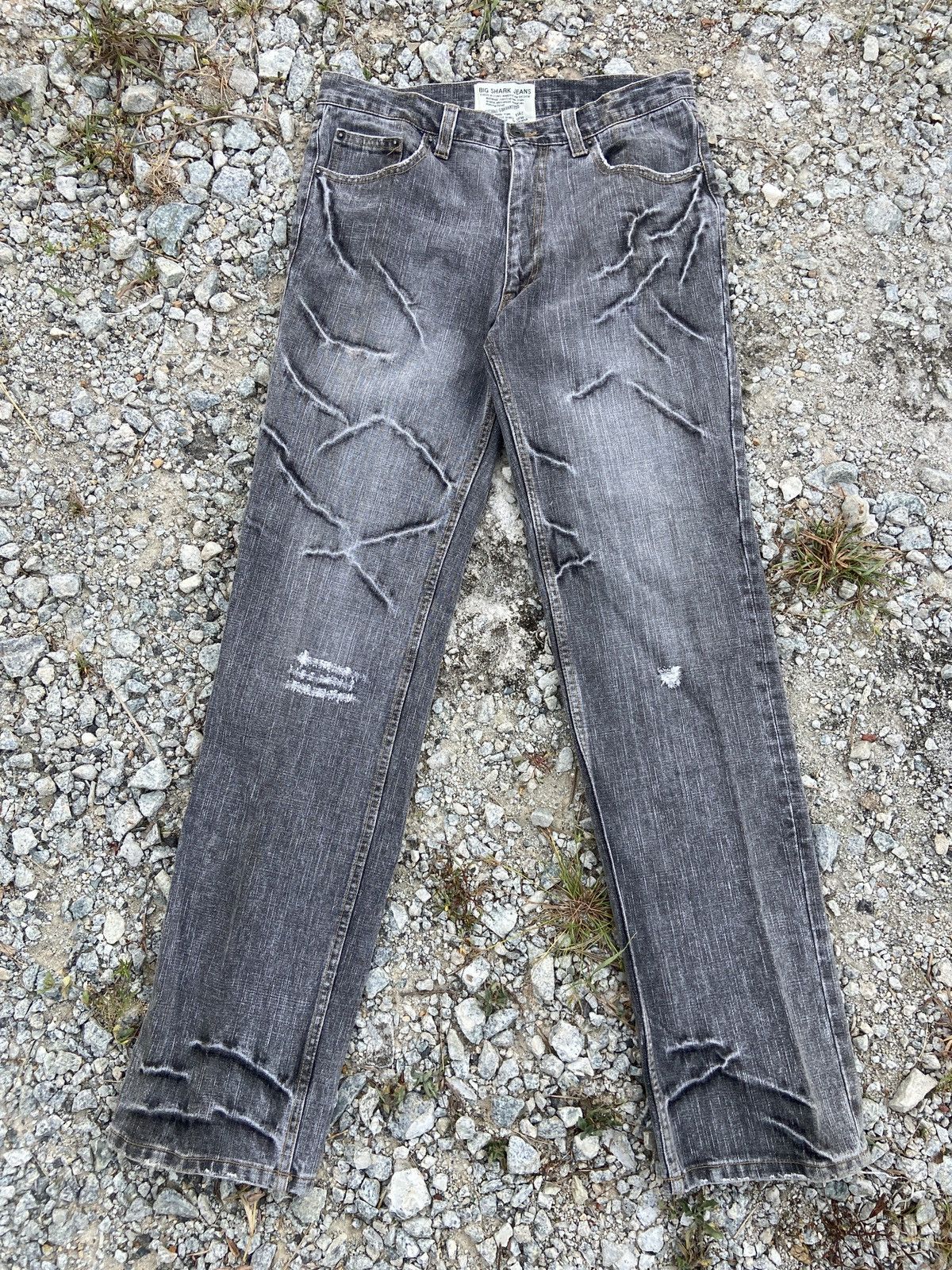 Affliction × Japanese Brand × Vintage Vintage Crazy Design Affliaction Inspired Denim Size US 32 / EU 48 - 5 Thumbnail