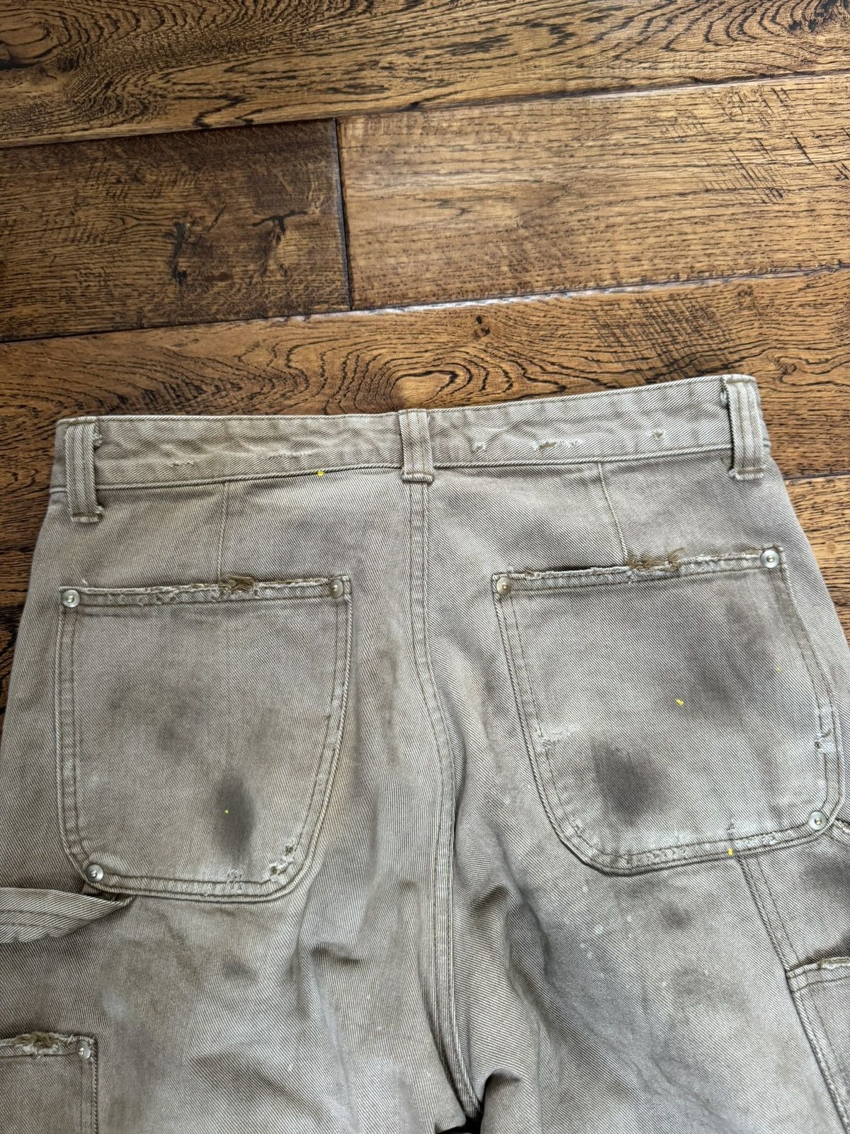 Vuja De Vuja De Gunther Destroyed Double Knee Carpenter Pants Size US 30 / EU 46 - 11 Thumbnail
