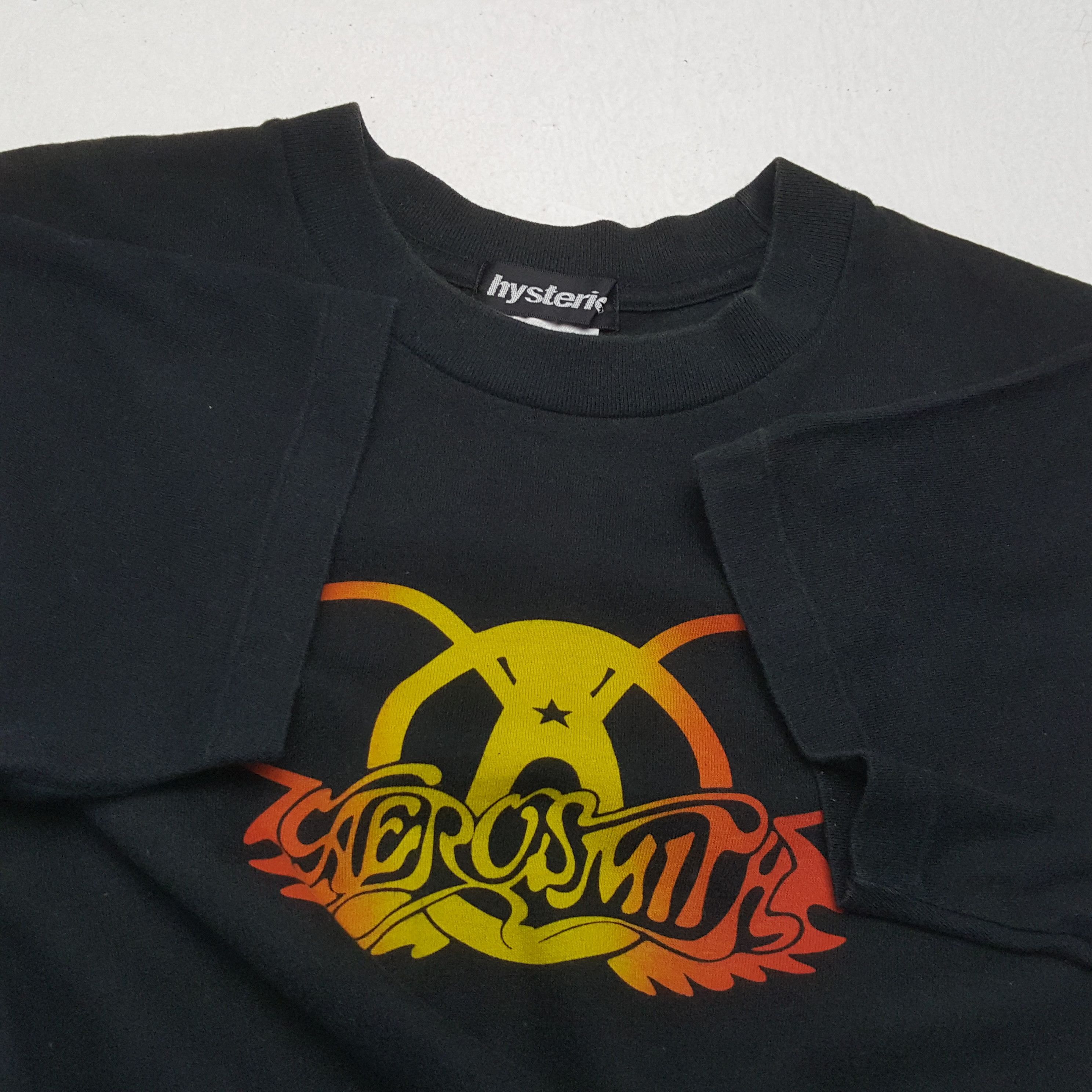 Hysteric Glamour × Japanese Brand × Vintage Vintage HYSTERIC GLAMOUR x Aerosmith Rock Band T-Shirt Size US XS / EU 42 / 0 - 7 Thumbnail