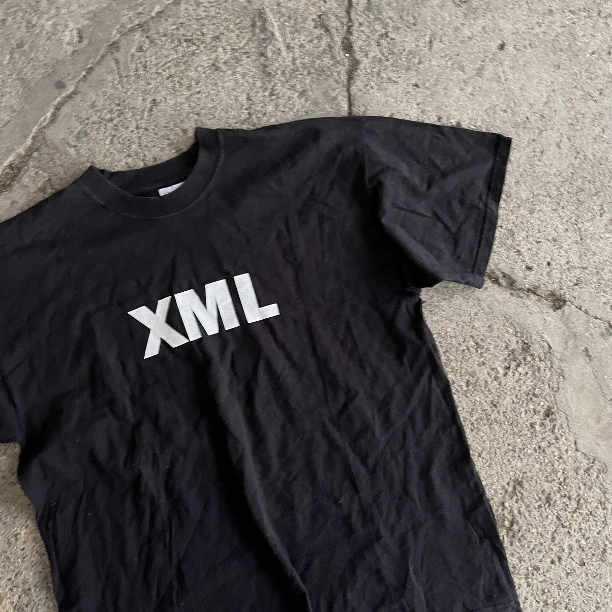 Japanese Brand XML Vintage Black T shirt Geek Database Size US S / EU 44-46 / 1 - 4 Thumbnail