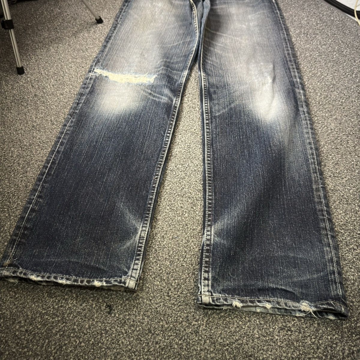 If Six Was Nine 🔥🇯🇵 Vintage 2006 Levis 502 Distressed Faded Denim W32 Size US 32 / EU 48 - 7 Thumbnail