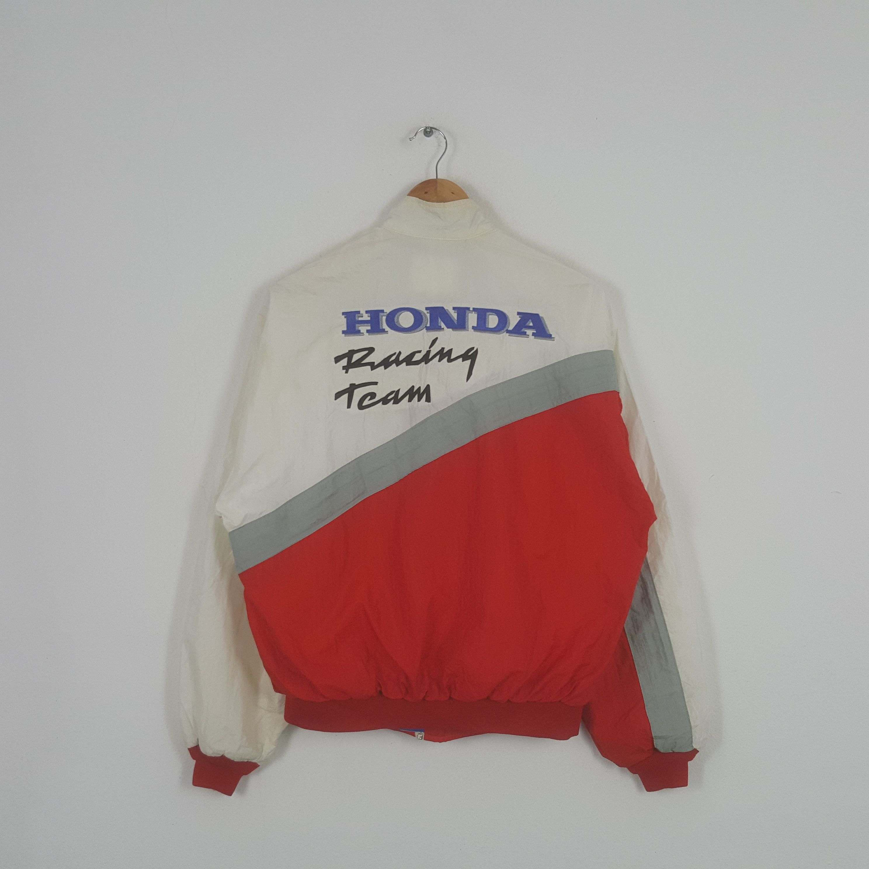 Vintage Vintage Honda Racing Team Big Design Windbreaker Jacket Grailed