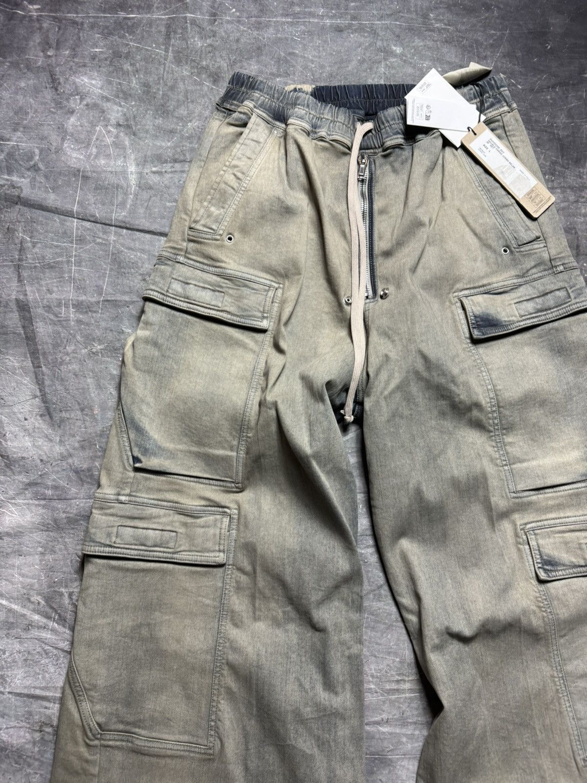 Rick Owens Rick Owens Double Cargo Bela Pants in Sky Size US 34 / EU 50 - 3 Thumbnail