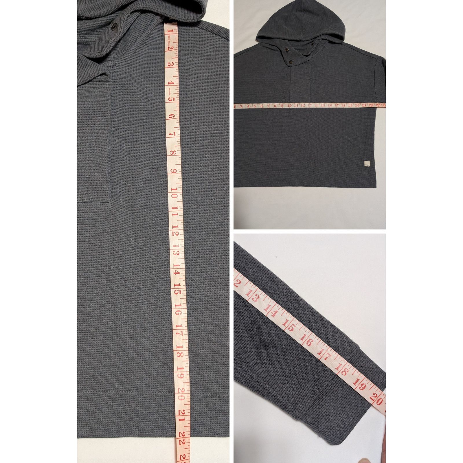 Vuori Vuori Bayview Thermal Hoodie Sweatshirt Shale Gray Women’s Size M / US 6-8 / IT 42-44 - 7 Thumbnail
