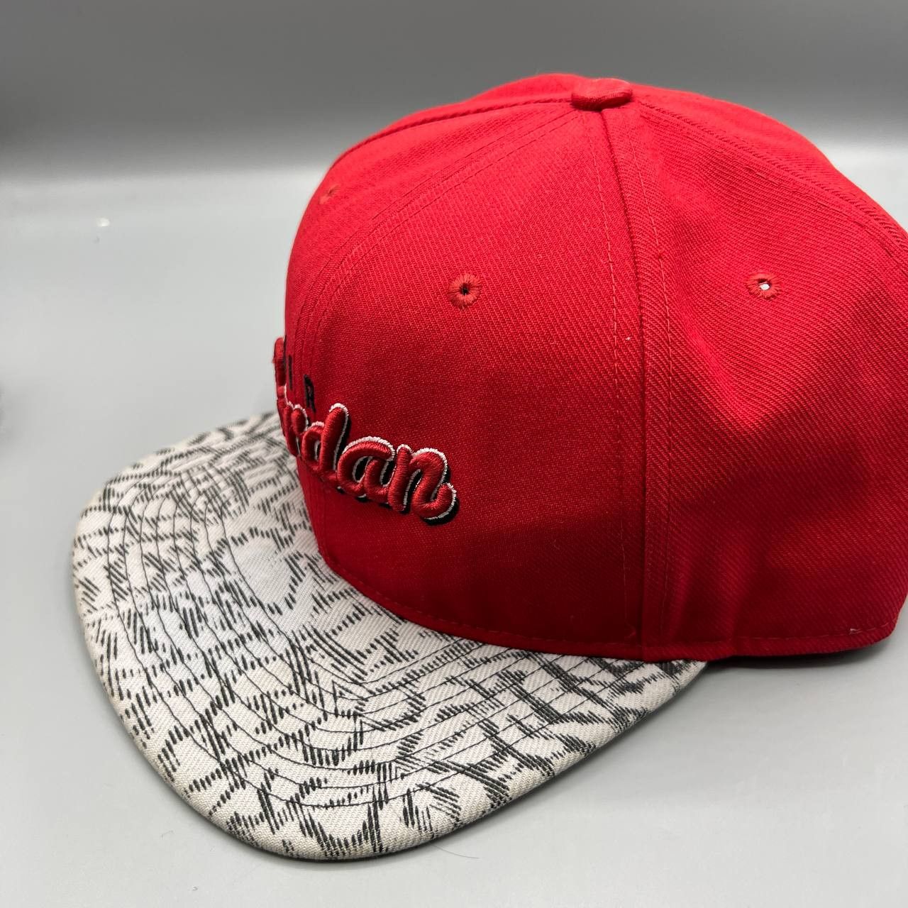 Jordan Brand Air Jordan Hat Men Cement Elephant Jumpman Snap Back Cap Size ONE SIZE - 3 Thumbnail