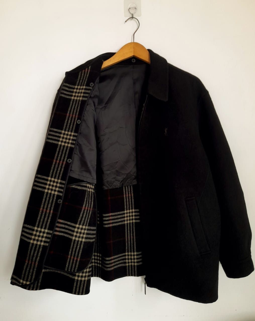 Vintage 💥 Wool material💥Vintage Yves Saint Laurent x Ysl Jacket Size US M / EU 48-50 / 2 - 5 Thumbnail