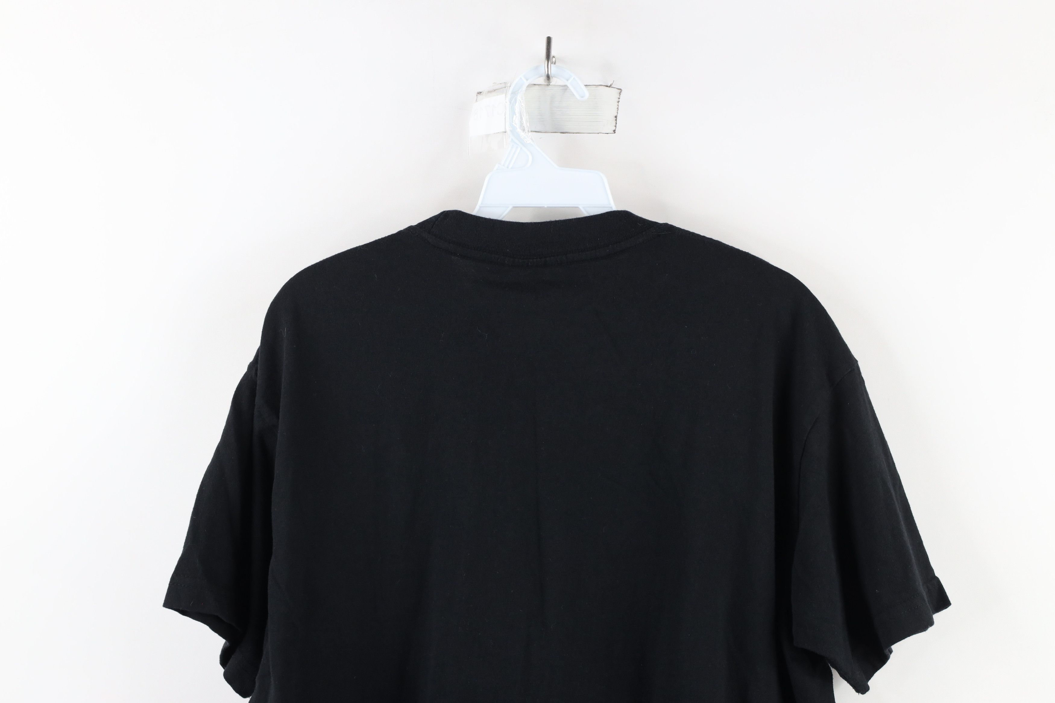 Vintage Vintage 90s Streetwear Short Sleeve T-Shirt Black Cotton Size US L / EU 52-54 / 3 - 6 Thumbnail