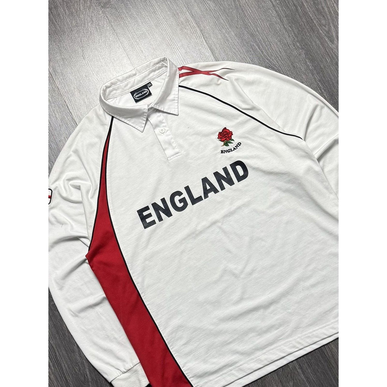 Vintage Vintage Rugby England Jersey Retro Size US XL / EU 56 / 4 - 3 Thumbnail